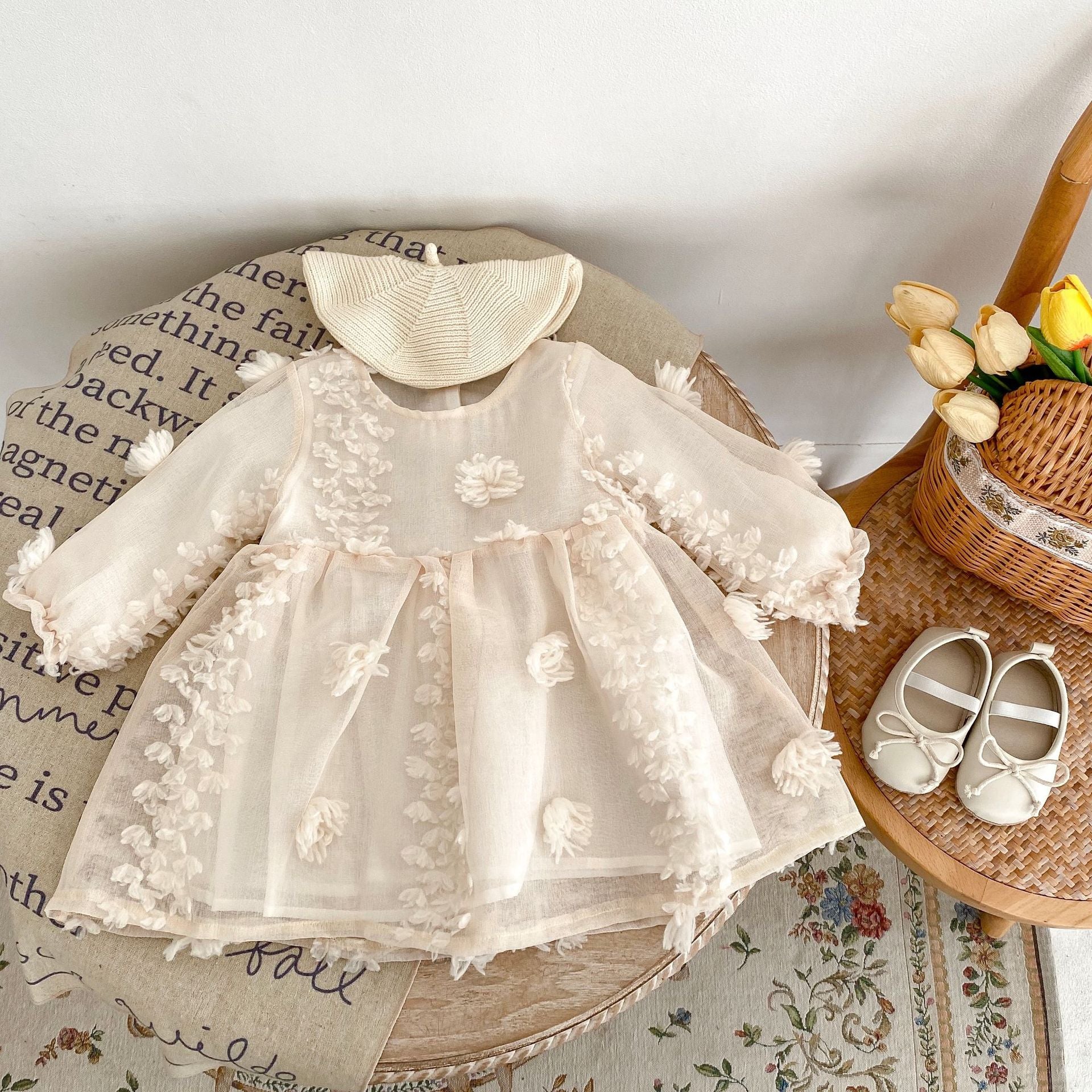 Vestido/ Conjunto Infantil Flores