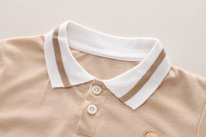 Conjunto Infantil Masculino Polo Ursinho