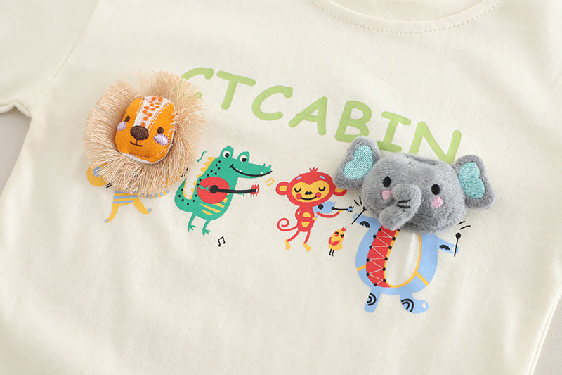 Conjunto Infantil Masculino Animais