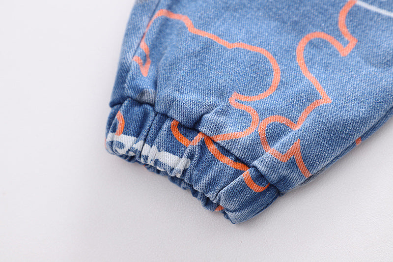 Conjunto Infantil Jeans 3 Peças