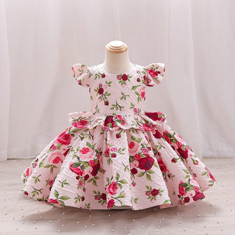 Vestido Infantil Florzinhas