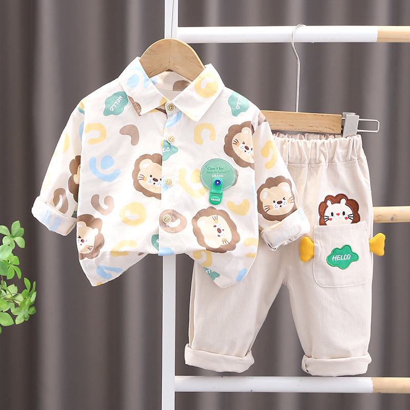 Conjunto Infantil Masculino Leãozinho