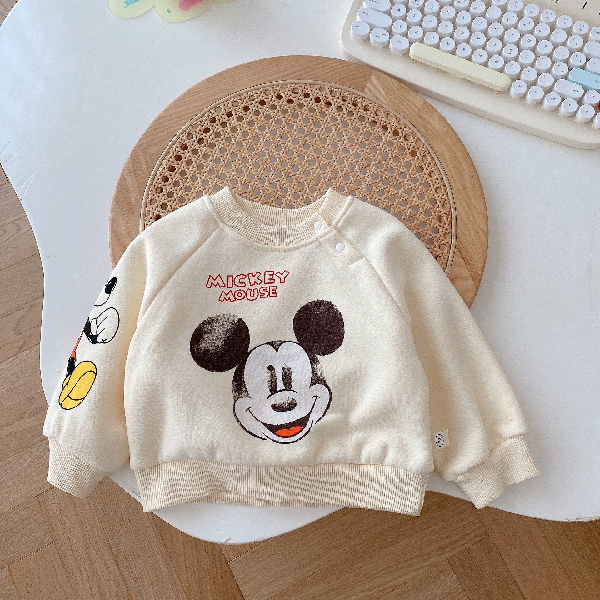 Blusa Infantil Inverno Mickey Mouse