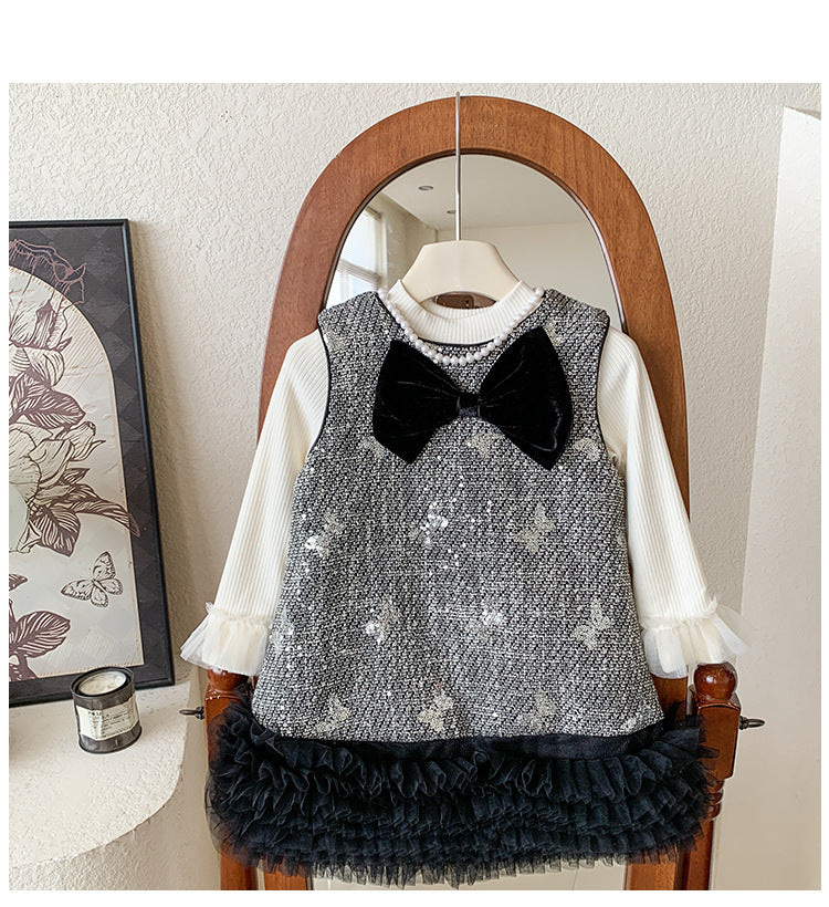 Conjunto Infantil Feminino Luxo Lacinho