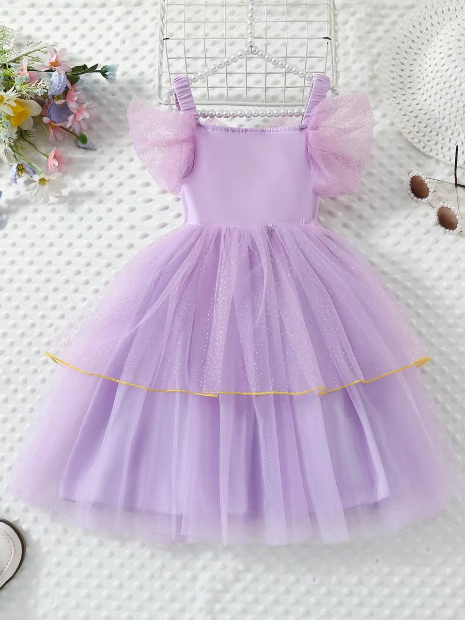 Vestido Infantil Princesa Brilhante