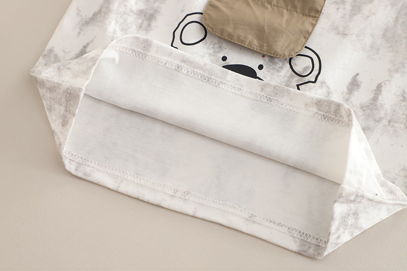 Conjunto Infantil Ursinho Bolsinhos