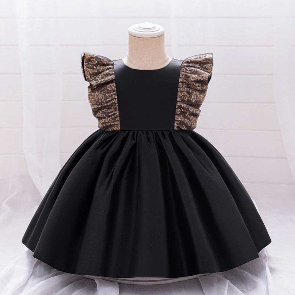 Vestido Infantil Manguinha Voadora