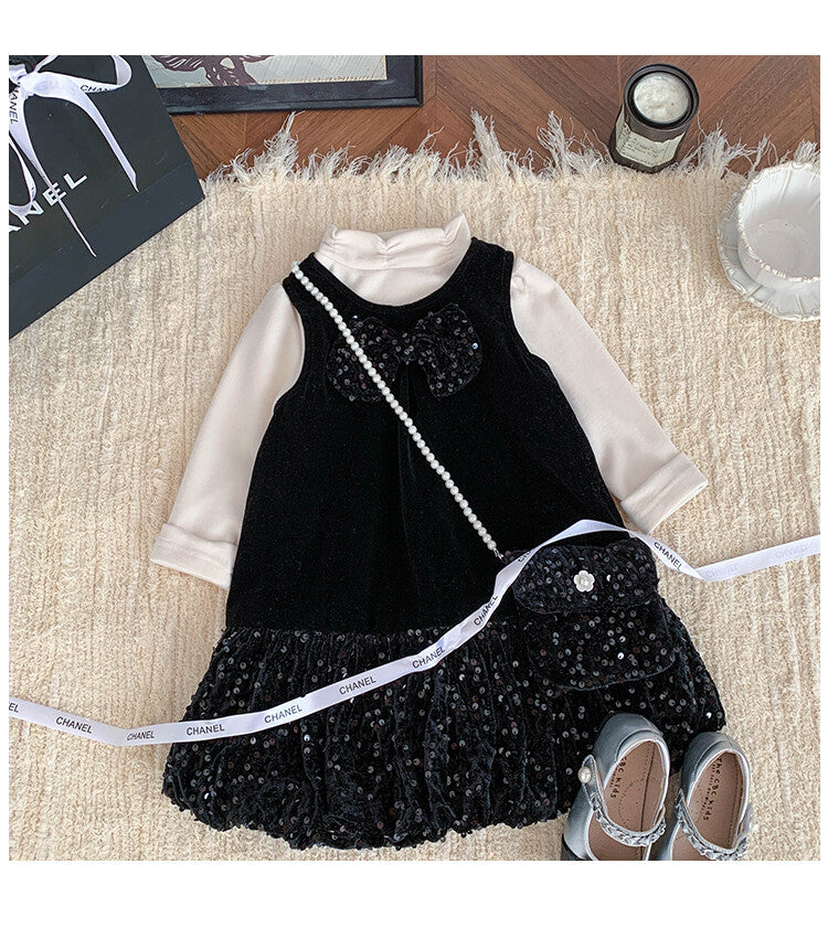 Conjunto Infantil Feminino Inverno/ Verão Brilhante