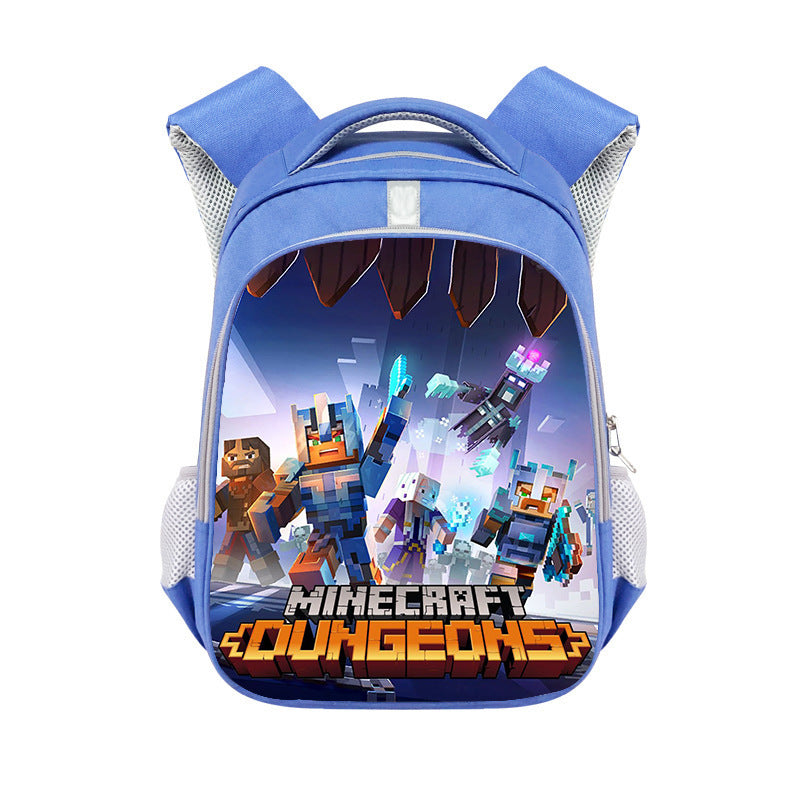 Mochila Escolar Infantil Minecraft