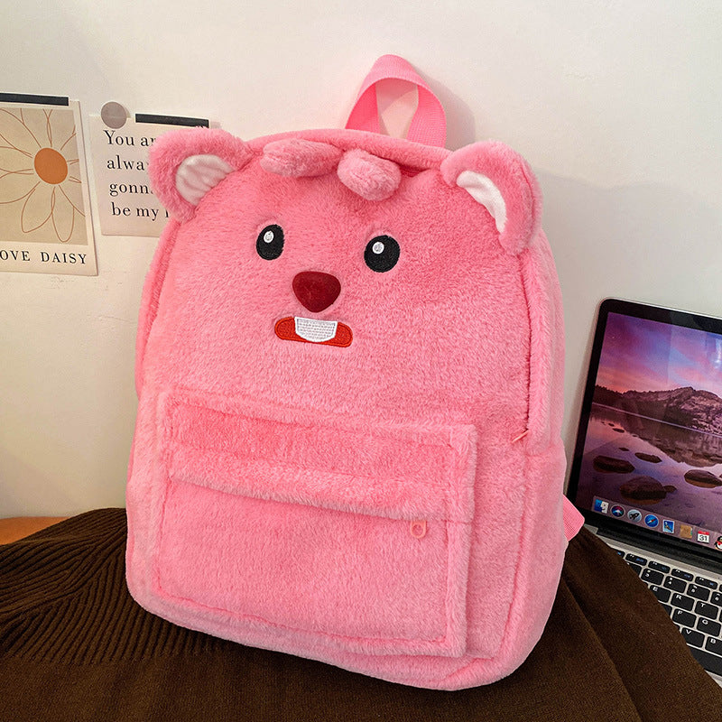 Mochila Infantil Ursinho Plush