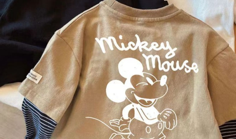 Blusa Infantil Mickey Lístras