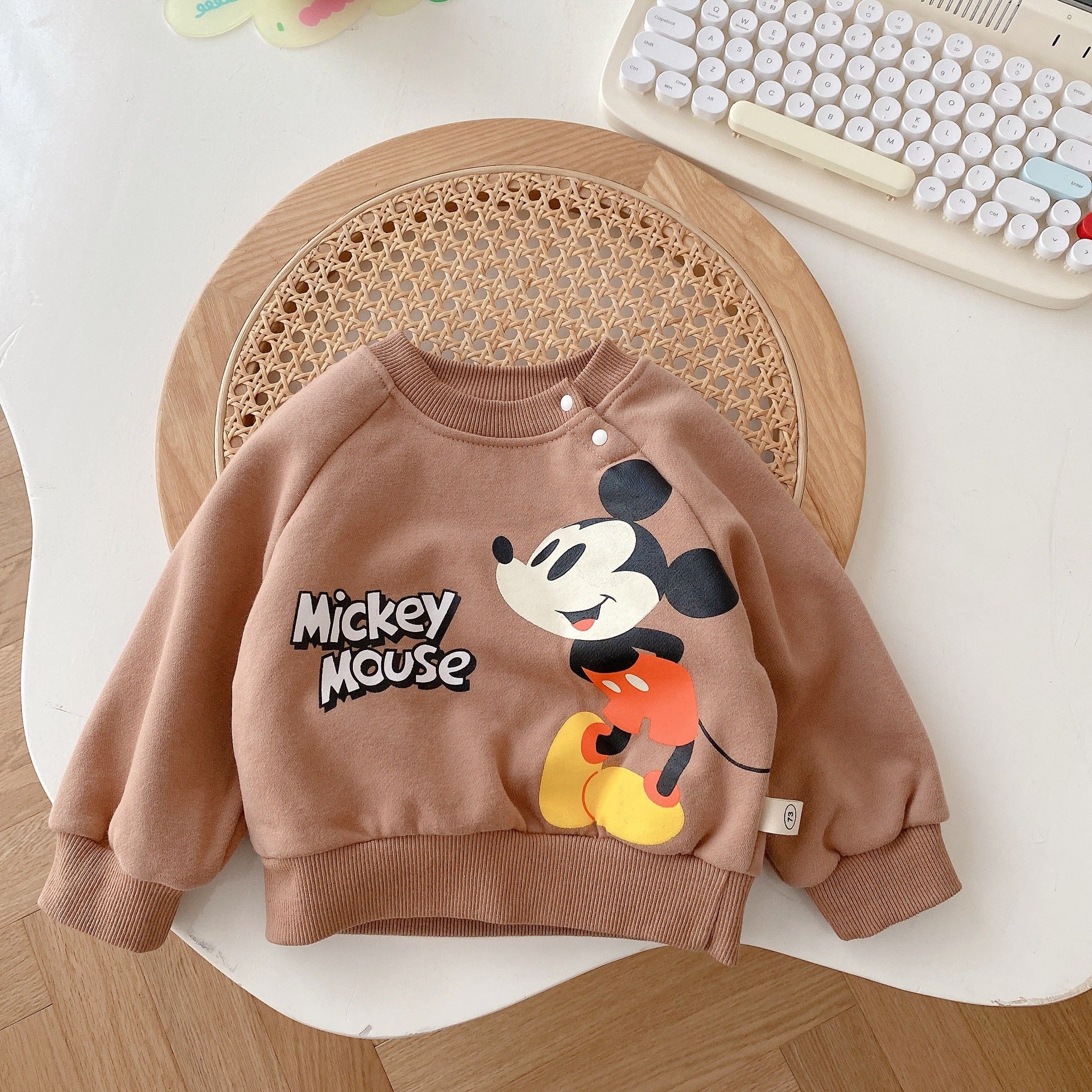 Blusa Infantil Inverno Mickey Mouse