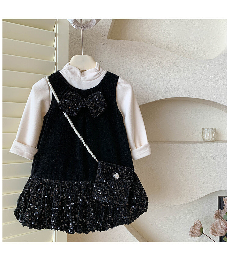 Conjunto Infantil Feminino Inverno/ Verão Brilhante