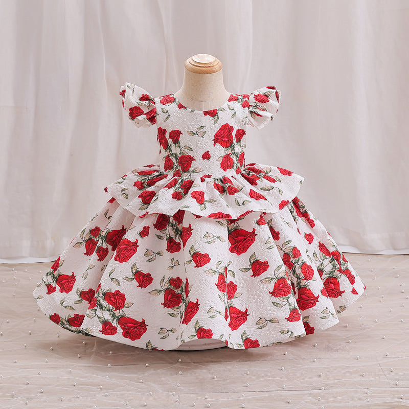 Vestido Infantil Florzinhas