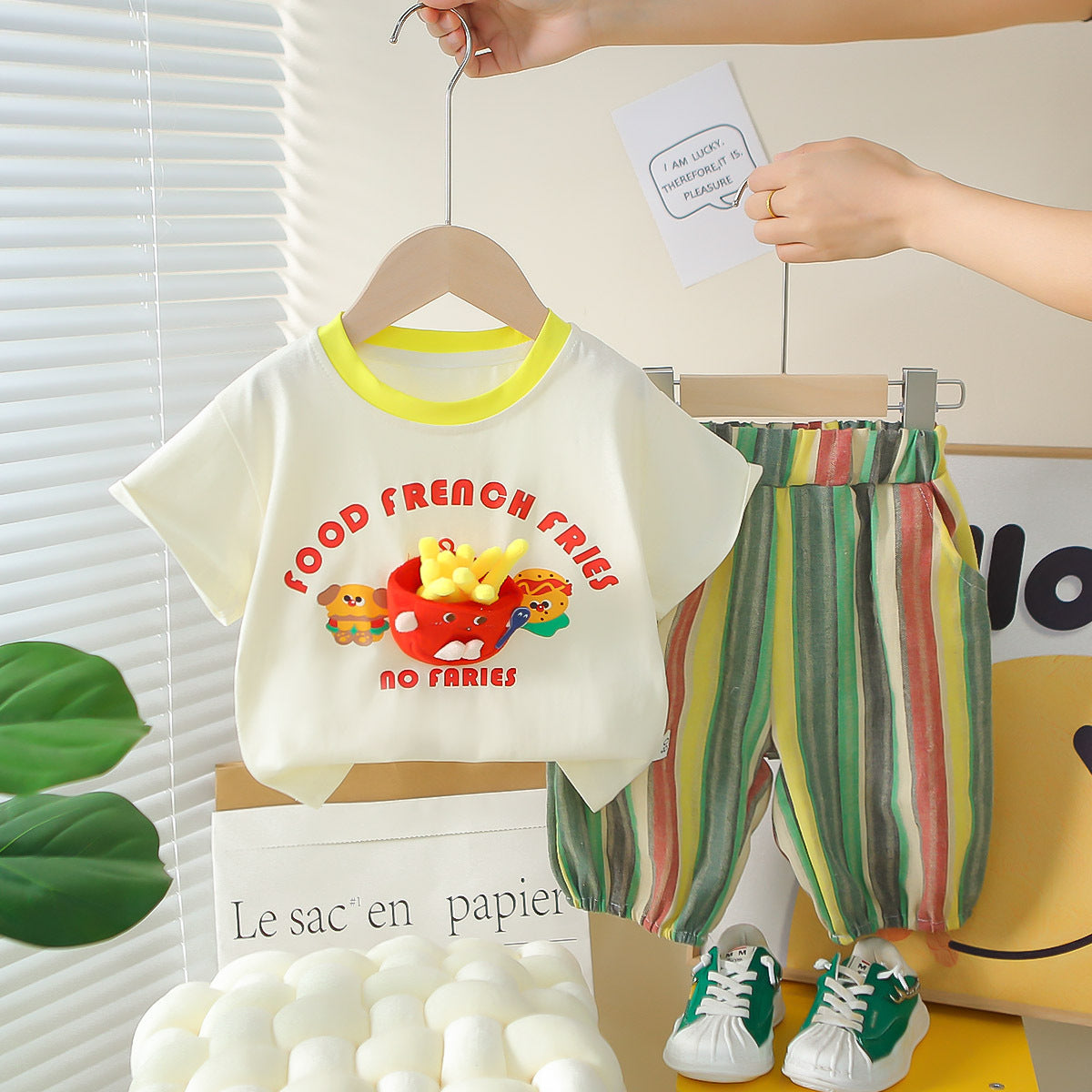 Conjunto Infantil Masculino Lístras Batatinha