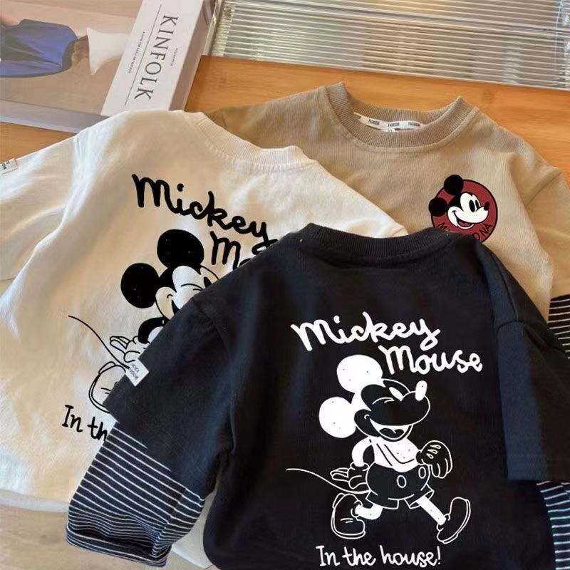 Blusa Infantil Mickey Lístras