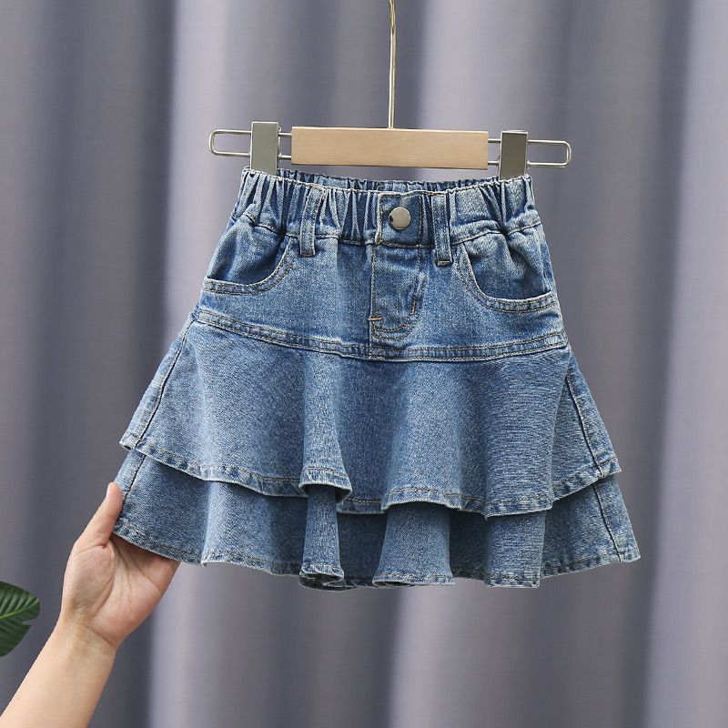 Saia Jeans Infantil Babadinhos