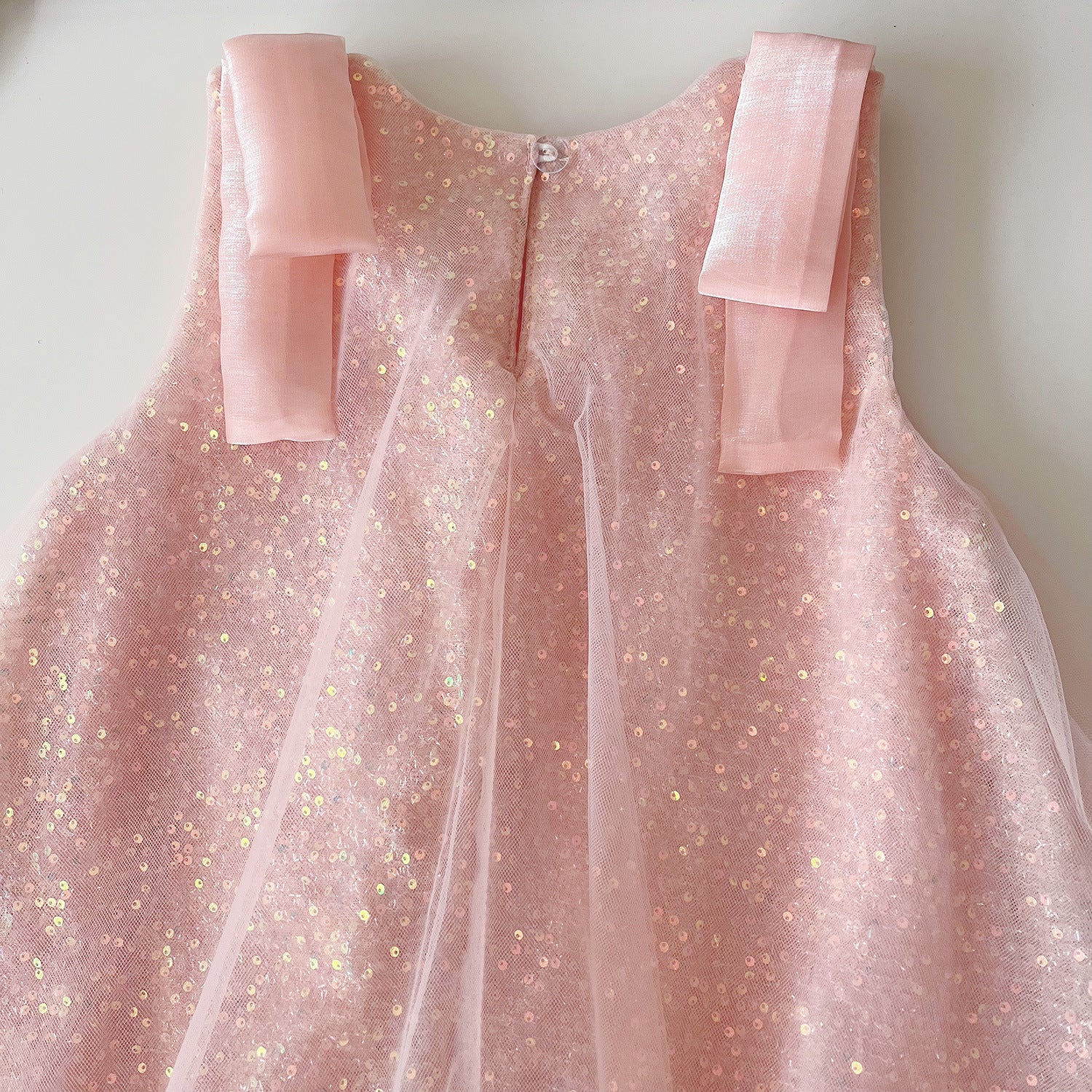 Vestido Infantil Lantejoulas Brilhante