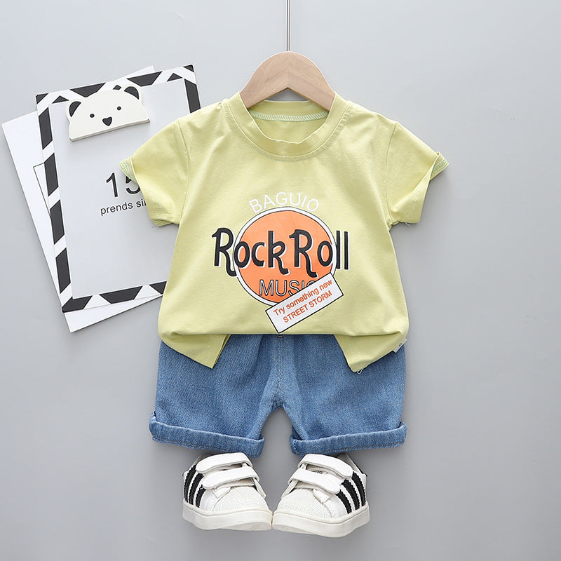 Conjunto Infantil Masculino Rock Roll