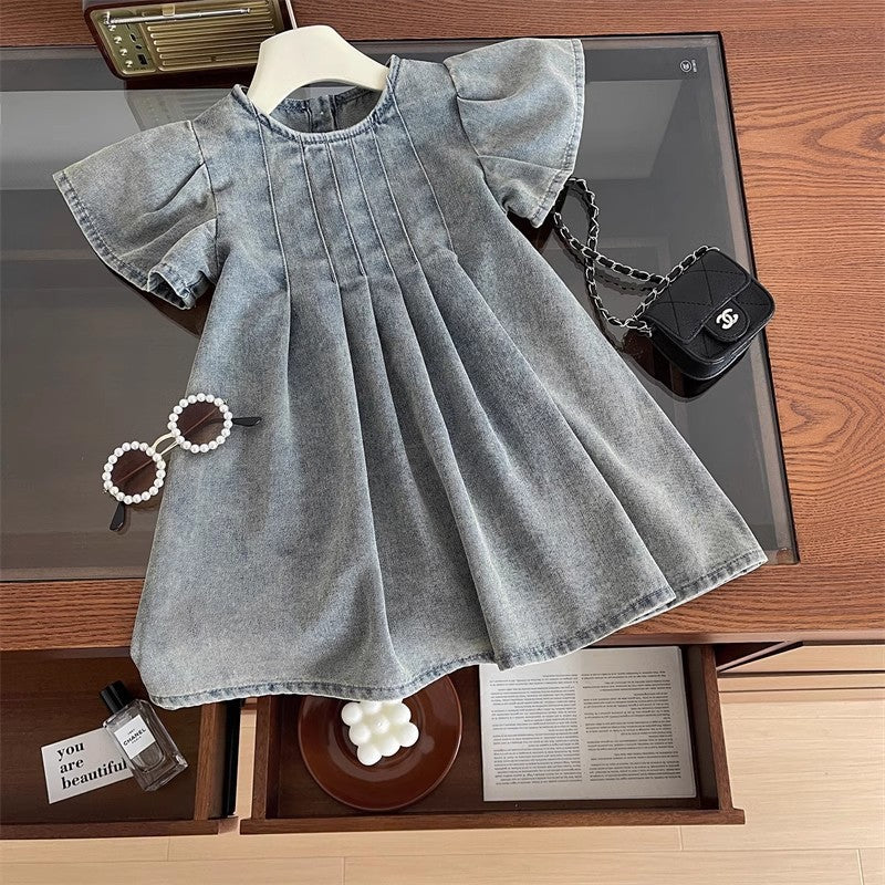 Vestido Infantil Jeans