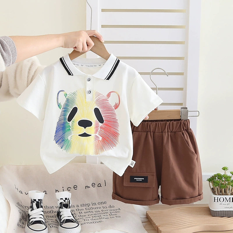 Conjunto Infantil Mascilino Pandinha