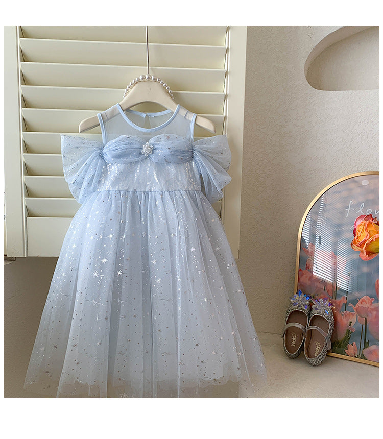 Vestido Infantil Princesa Brilhante