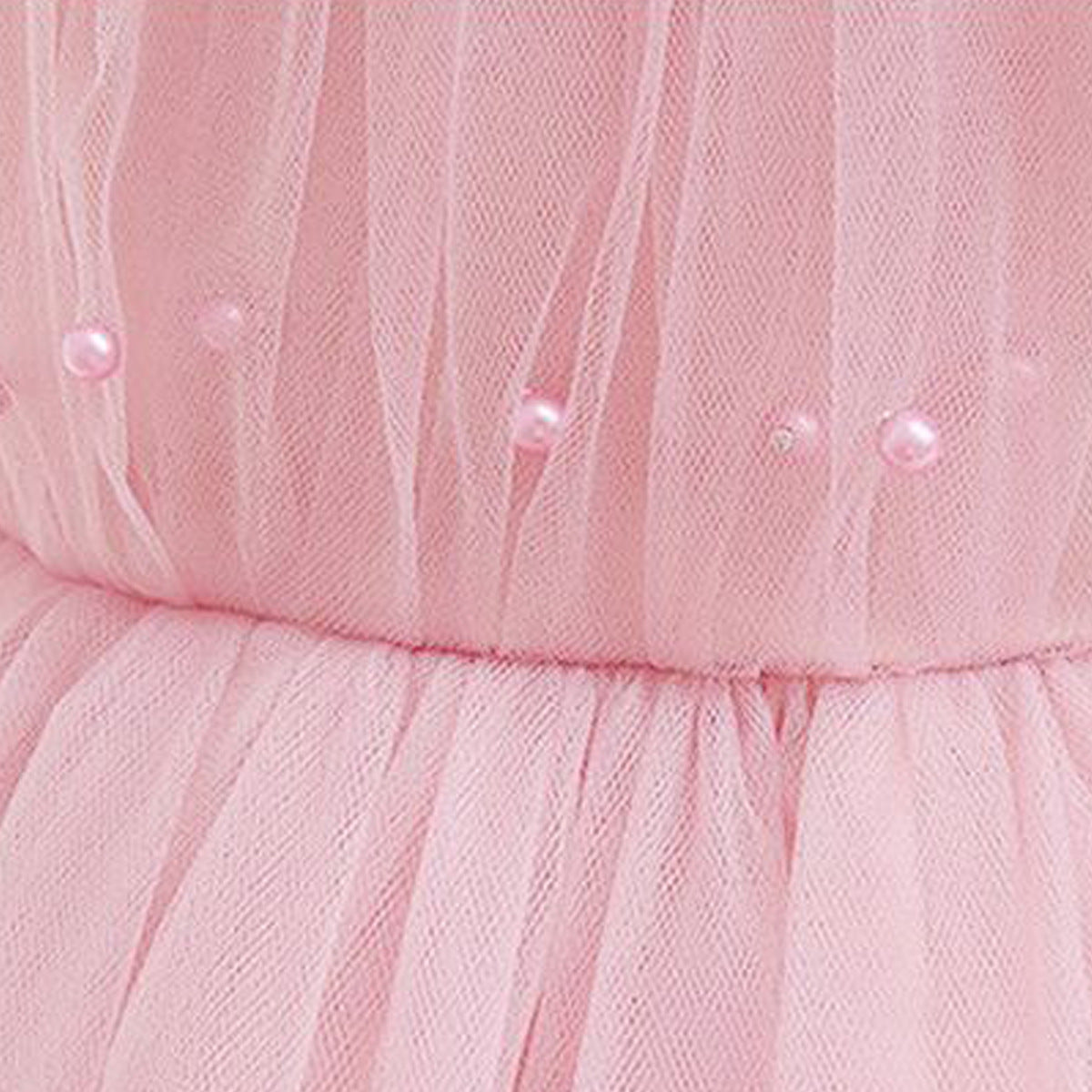 Vestido de Festa Infantil Pérolas