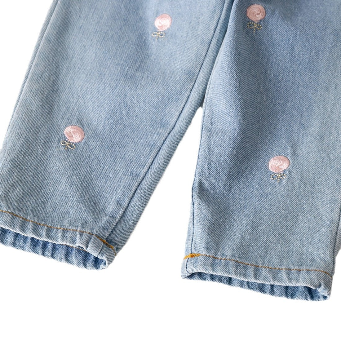 Calça Infantil Feminina Jeans Pirulitinho