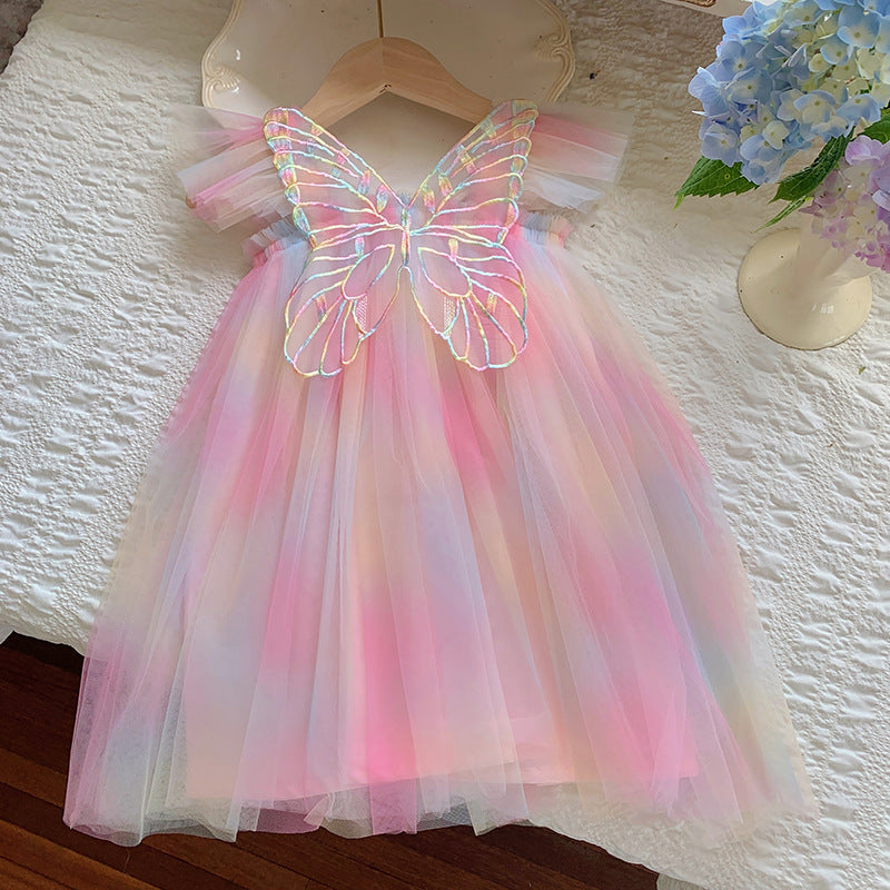 Vestido Infantil Tule Colors Asinha