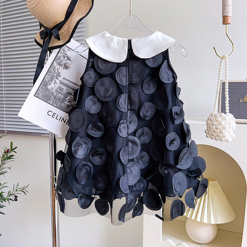 Vestido Infantil Preto Golinha