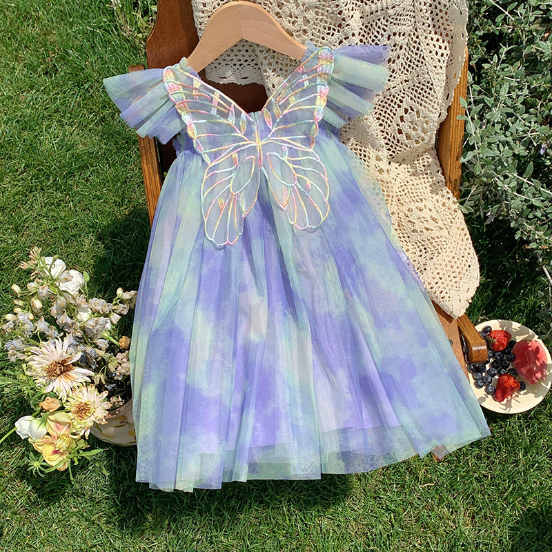 Vestido Infantil Tule Colors Asinha