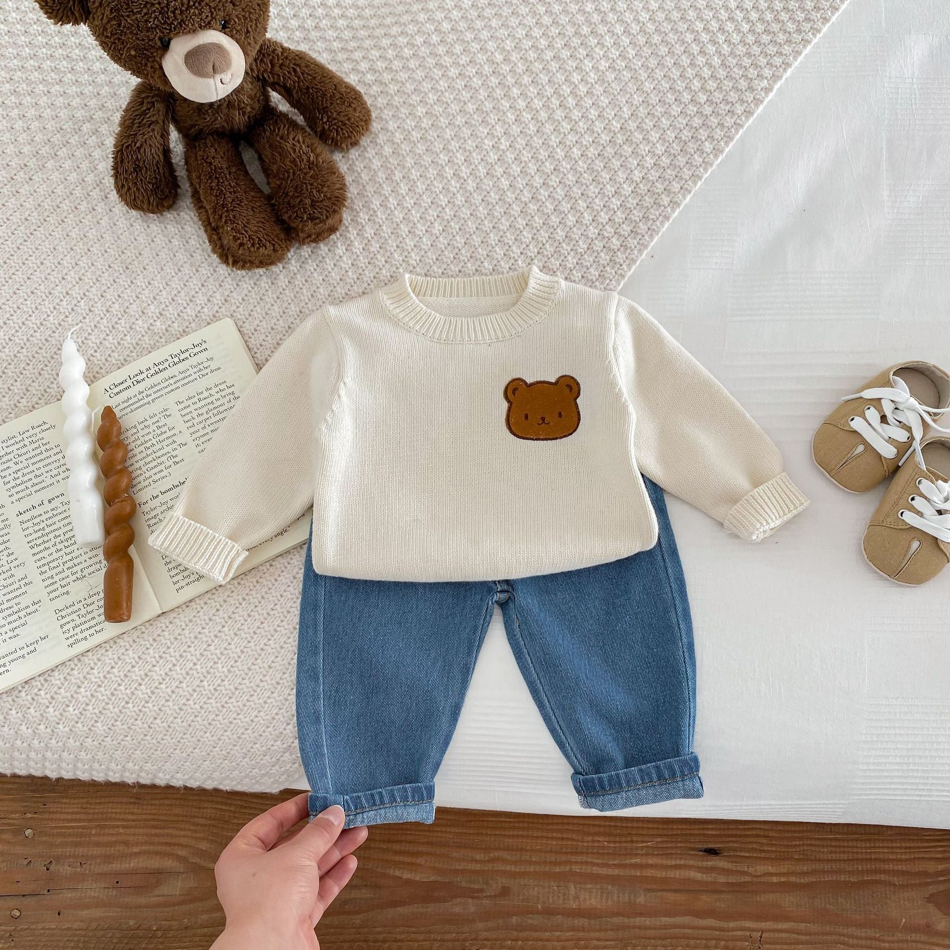 Blusa de Tricõ Ursinho