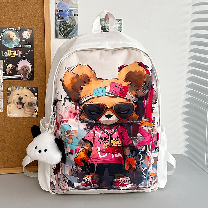 Mochila Infantil Gatinho de Óculos