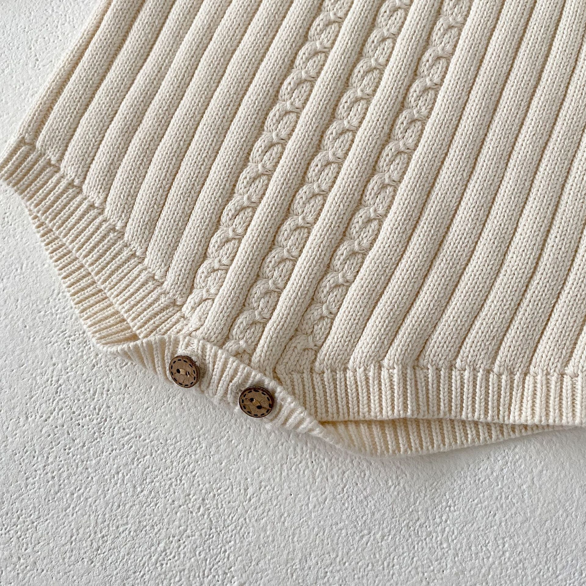 Body Infantil Feminino de Tricô