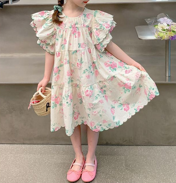 Vestido Infantil Floral