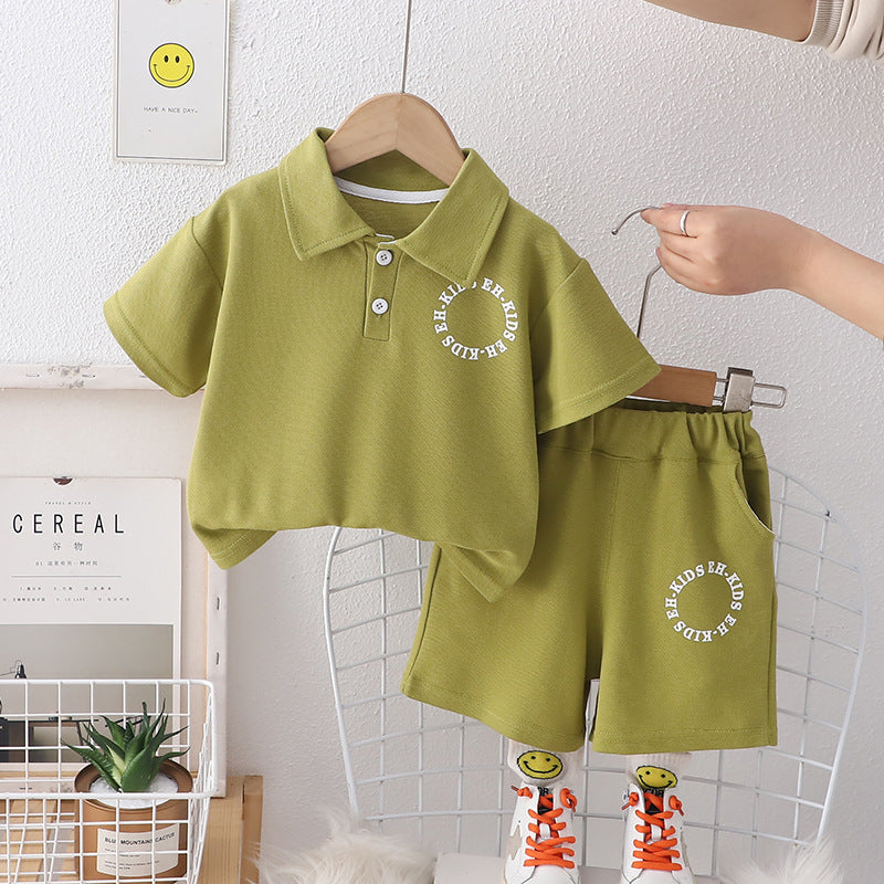 Conjunto Infantil Masculino Gola Polo