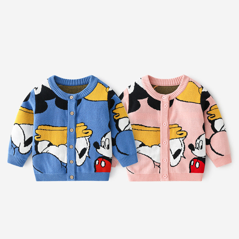 Blusa Infantil Inverno Disney MK