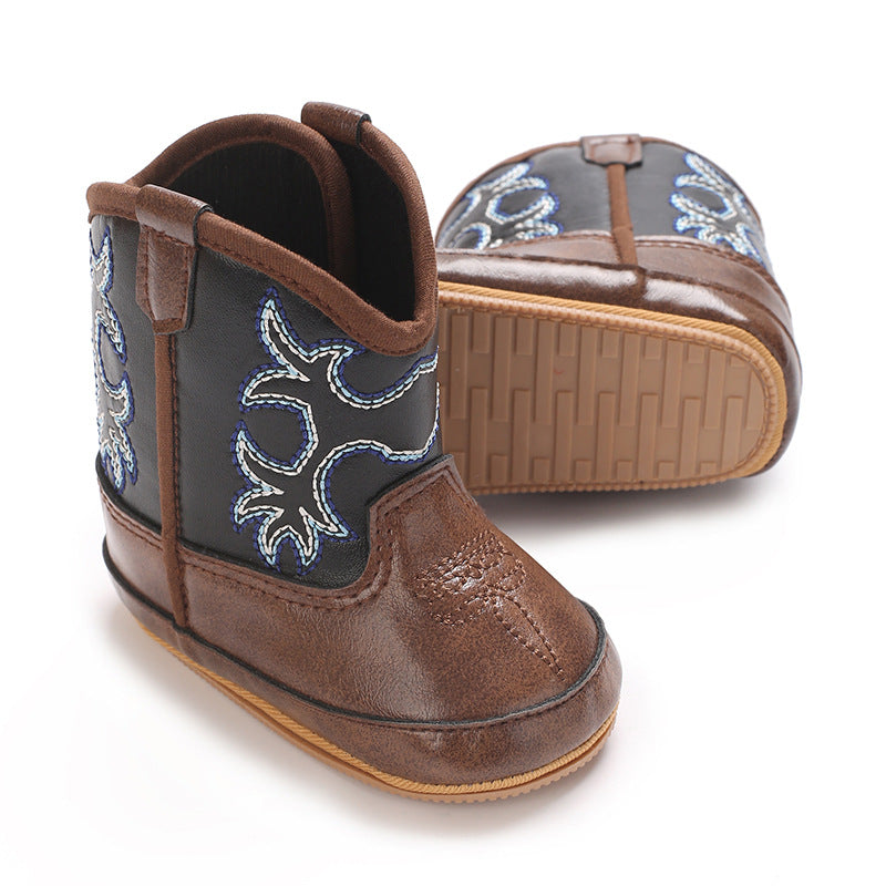 Bota Infantil Country Bordada