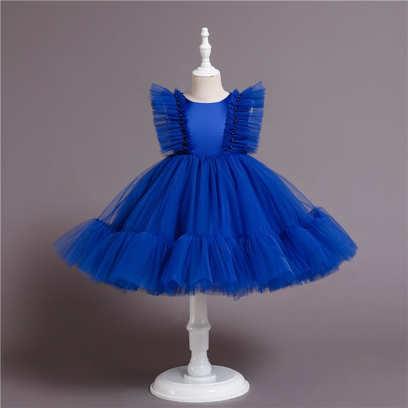 Vestido Infantil De Festa Tule Bufante