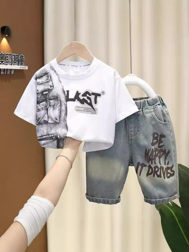 Conjunto Infantil Masculino Moderno e Jeans