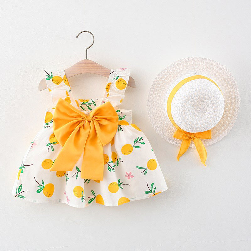 Vestido Infantil Verão Frutinhas