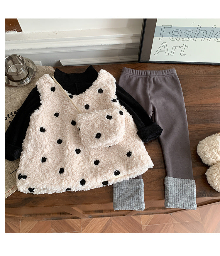 Conjunto Infantil Feminino Inverno 3 Peças