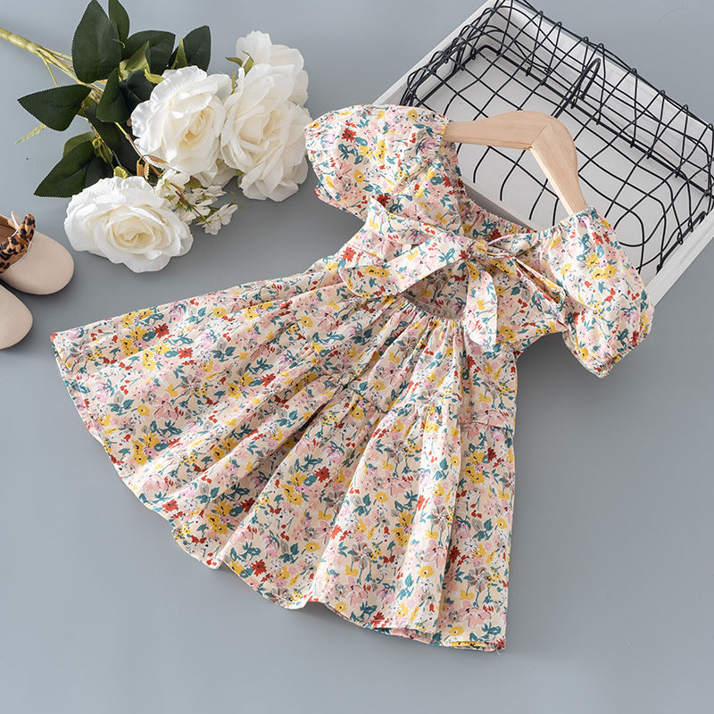 Vestido Infantil Verão Floral