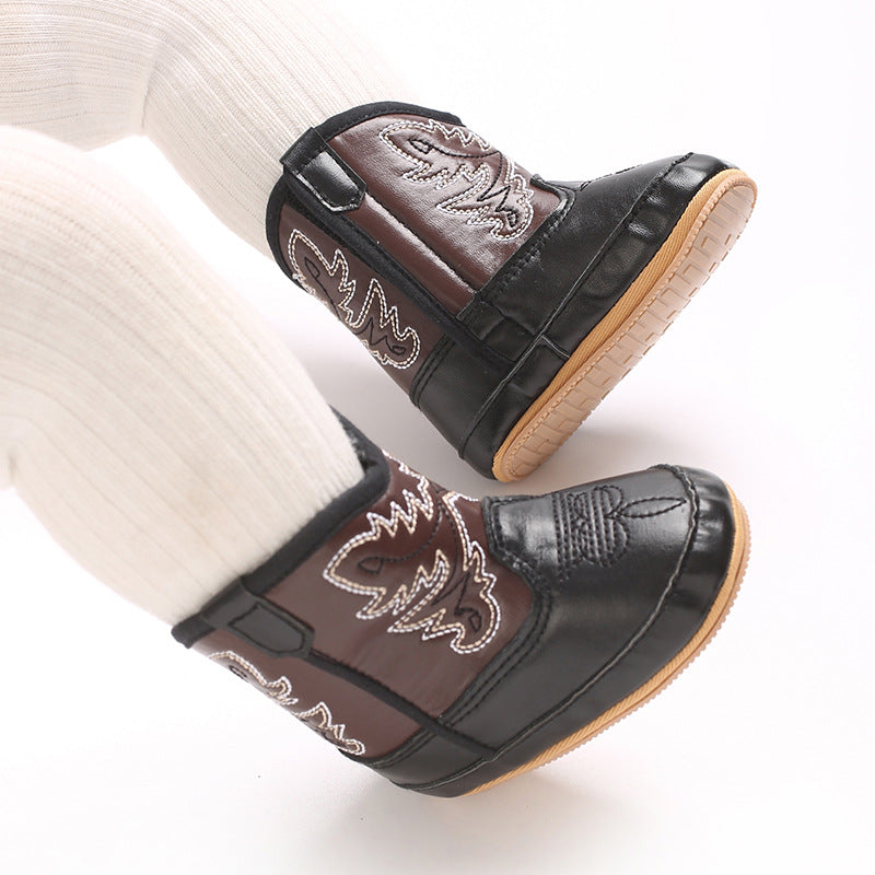 Bota Infantil Country Bordada