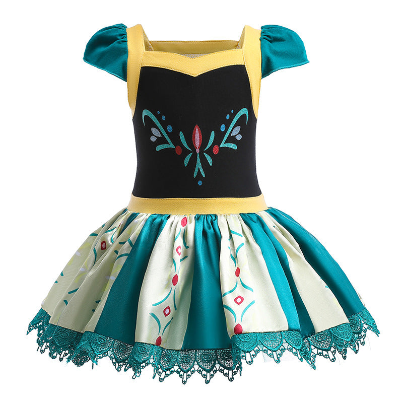 Vestido Infantil Princesas Disney