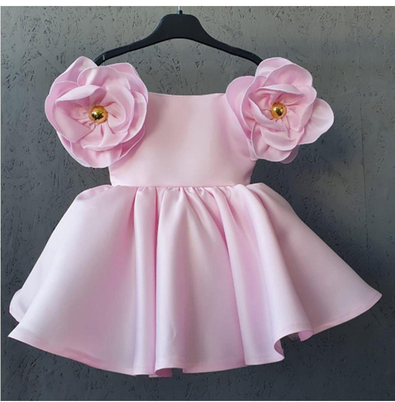 Vestido Infantil Florzinhas