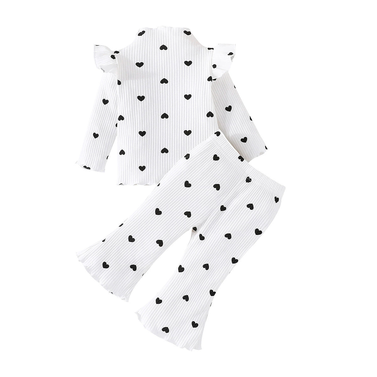 Conjunto Infantil Feminino Corações