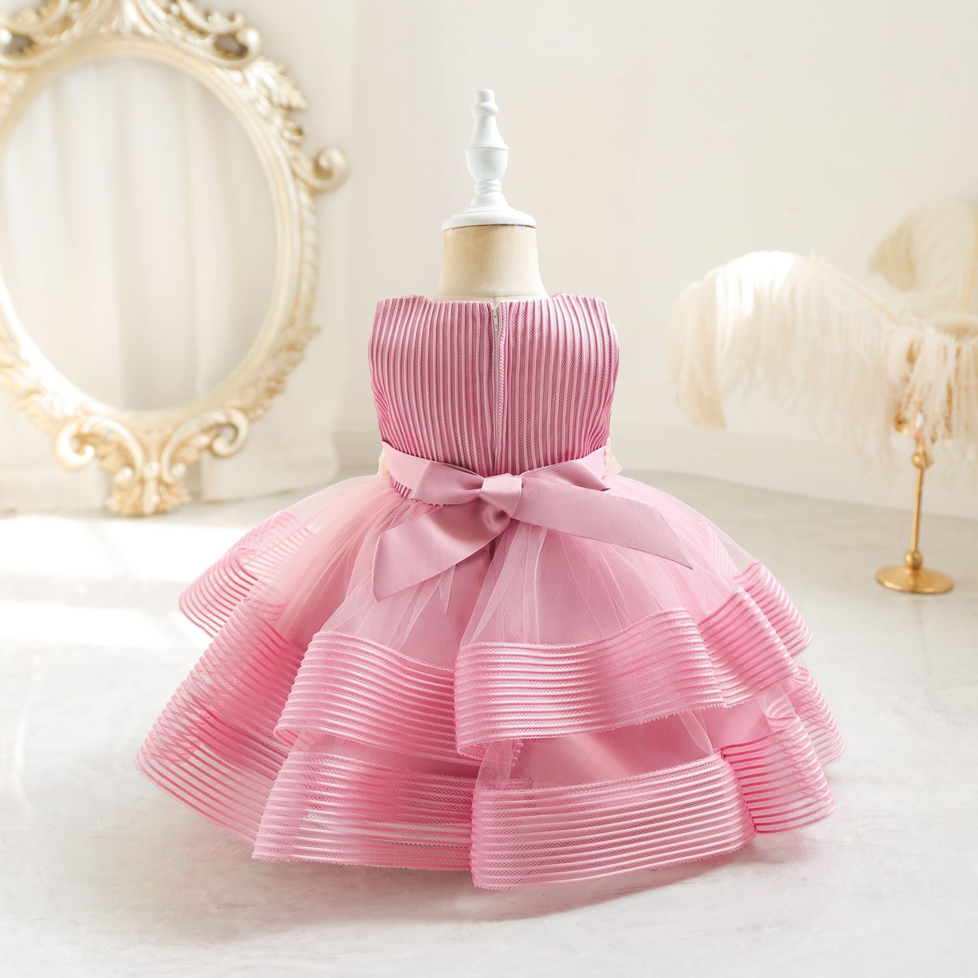 Vestido Infantil De Festa Florzinhas