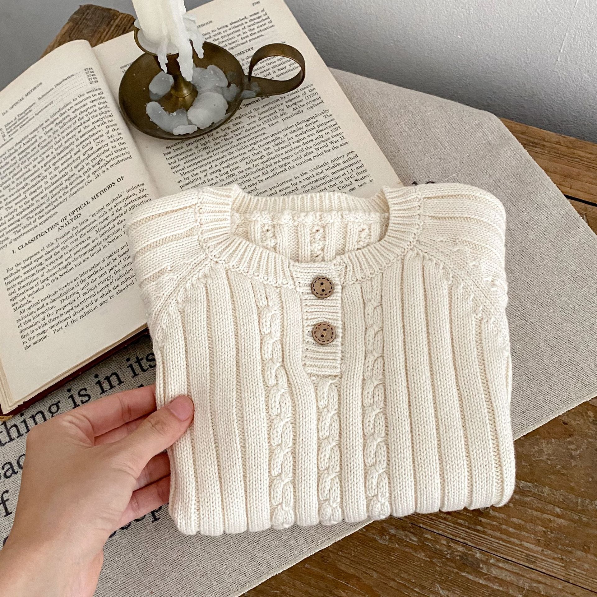 Body Infantil Feminino de Tricô