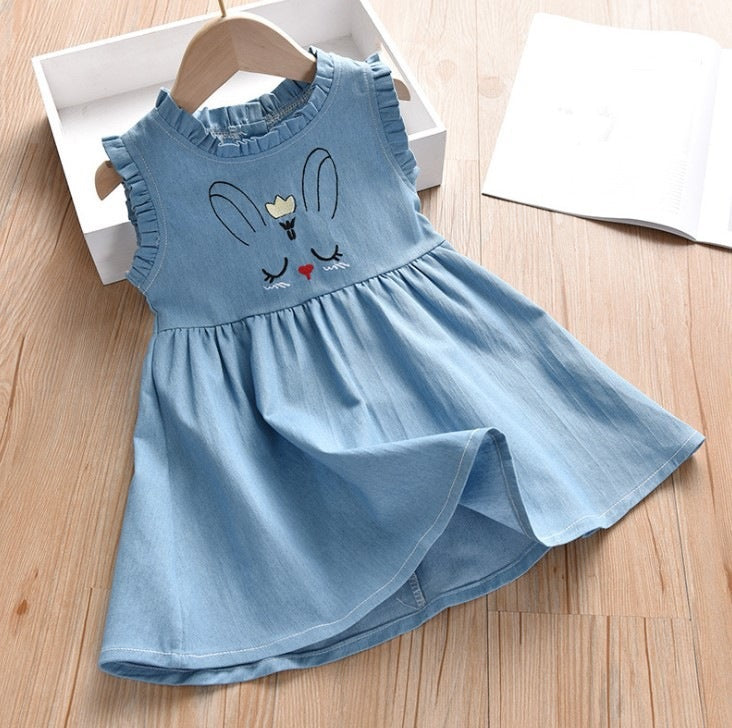 Vestido Infantil Verão Coelhinho